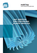 360° SERVICES FOR CUSTOMISED PLASTIC PROFILES.